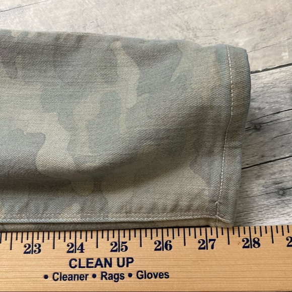 Hudson Women's Nico Midrise Ankle Camo Denim Jeans Size 29 - Picture 16 of 17